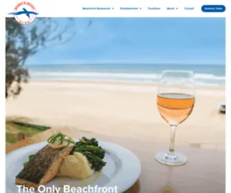 Nobbysslsc.com.au(Beachfront Restaurant on the Gold Coast) Screenshot