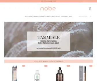 Nobebeauty.fi(Nobe) Screenshot