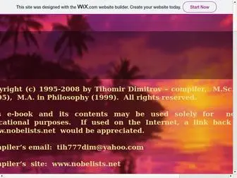 Nobelists.net(BELIEVE) Screenshot