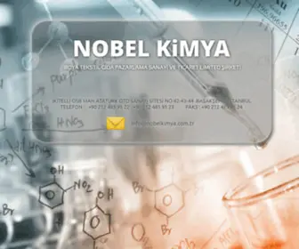 Nobelkimya.com.tr(Nobel Kimya) Screenshot