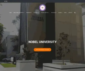 Nobeluniversity.edu(Los Angeles) Screenshot