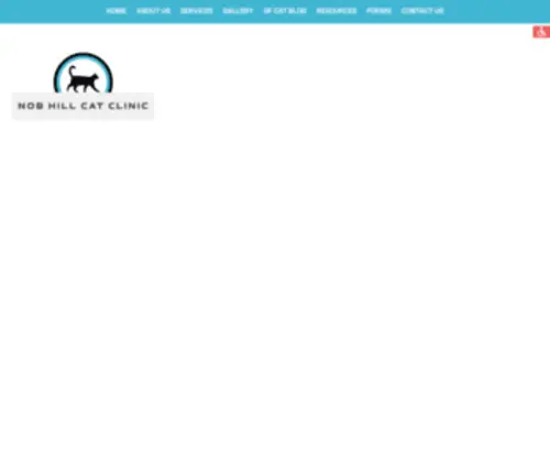 Nobhillcatclinic.com(Nob Hill Cat Clinic) Screenshot