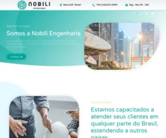 Nobiliengenharia.com.br(Nobili Engenharia) Screenshot