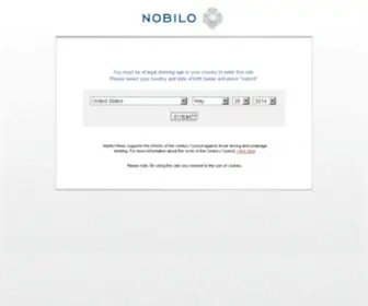 Nobilo.co.nz(Nobilo Wines) Screenshot