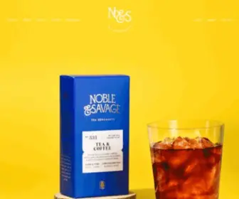 Nobleandsavage.com(N&S Tea Merchants) Screenshot