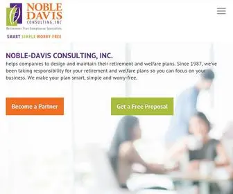Nobledavis.com(Noble Davis) Screenshot