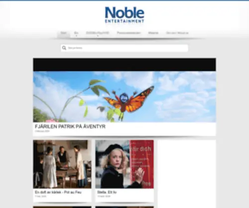 Nobleentertainment.com(Noble Entertainment) Screenshot
