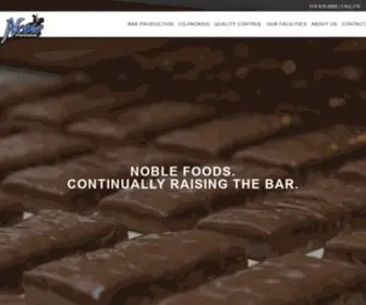 Noblefoods.com(Noble Foods) Screenshot