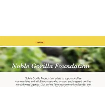 Noblegorilla.org(Coffee Conservation) Screenshot