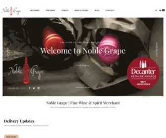 Noblegrape.co.uk(Noblegrape) Screenshot