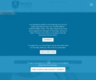 Nobleknights.org(Private School in Greensboro) Screenshot