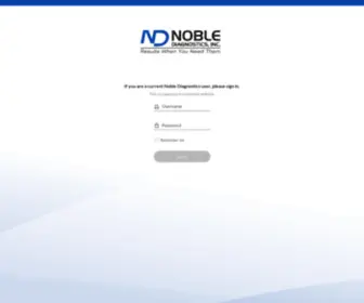 Noblenow.com(I3screen login app) Screenshot