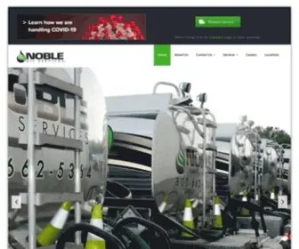 Nobleoil.com(Noble Oil) Screenshot