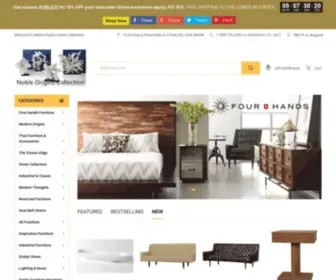 Nobleoriginshome.com(Noble Origins Home Collection) Screenshot