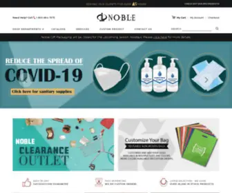Noblepack.com(Gift Packaging Supplies) Screenshot