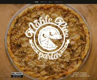 Noblepieparlor.com(Noble Pie Parlor Pizza Reno) Screenshot