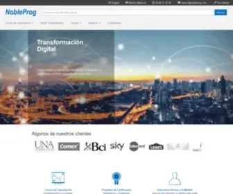 Nobleprog.mx(NobleProg) Screenshot