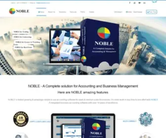 Noblestech.com(Noble Software for Trasportation) Screenshot