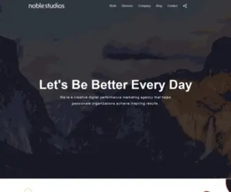 Noblestudios.com(Noble Studios) Screenshot