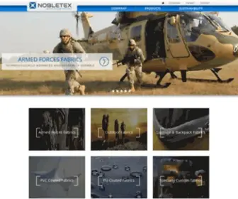 Nobletex.in(Nobletex Industries) Screenshot