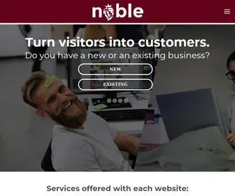 Noblewebdesign.com(Hire a web Designer) Screenshot