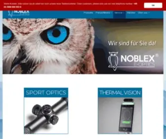 Noblex-Germany.com(Startseite (DE)) Screenshot