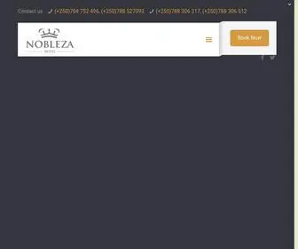 Noblezahotel.com(Nobleza Hotel) Screenshot