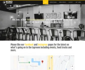 Nobobrewing.com(NOBO Brewing Company) Screenshot