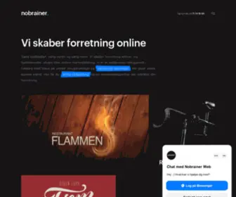 Nobrainer.dk(Design og webbureau Esbjerg) Screenshot