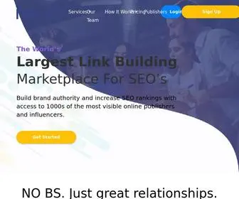 Nobs.link(Link Building Services) Screenshot