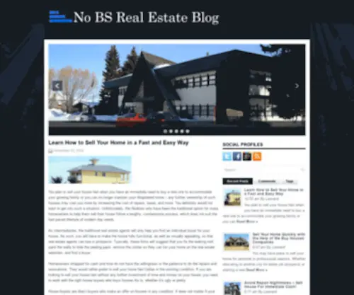 Nobsrealestateblog.com(Nobsrealestateblog) Screenshot