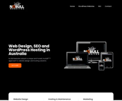 Nobullwebsites.com.au(Honest & Affordable Website Design in Perth) Screenshot