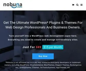 Nobuna.com(Premium Plugins and Themes for WordPress and WooCommerce) Screenshot
