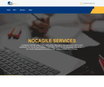 Nocagile.com(NOC Support) Screenshot