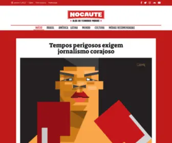 Nocaute.blog.br(Blog do escritor e jornalista Fernando Morais) Screenshot
