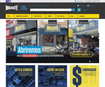 Nocautesport.com.br(Força e Saúde) Screenshot