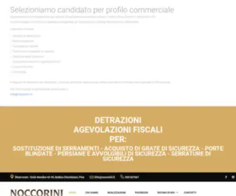 Noccorini.it(NOCCORINI PORTE) Screenshot