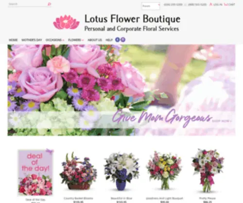 NocFloral.com(Burnaby Florist) Screenshot