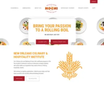 Nochi.org(New Orleans Culinary & Hospitality Institute (NOCHI)) Screenshot