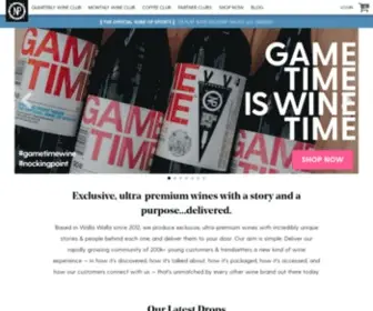 Nockingpoint.com(Nocking Point Wines) Screenshot