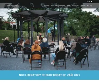 Nocliteratury.cz(Noc literatury 2022) Screenshot