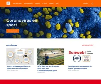 Nocnsf.nl(We winnen veel met sport) Screenshot