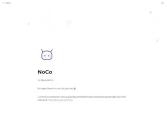 Noco.io(A new tool) Screenshot