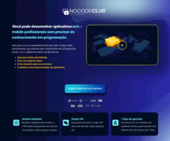 Nocodeclub.com.br(Nocode Club) Screenshot