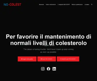 Nocolest.it(NO-COLEST, l'alternativa dalla natura) Screenshot