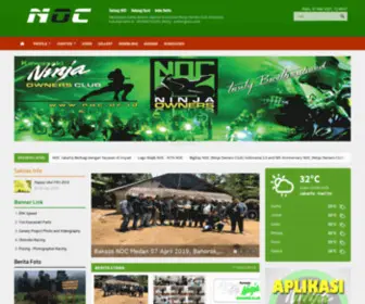 Noc.or.id(NOC Indonesia) Screenshot