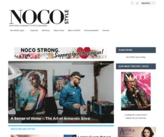 Nocostyle.com(Northern Colorado's Premier Magazine) Screenshot