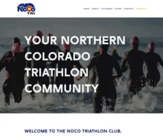 Nocotriathlon.com(Northern Colorado Triathlon Club) Screenshot