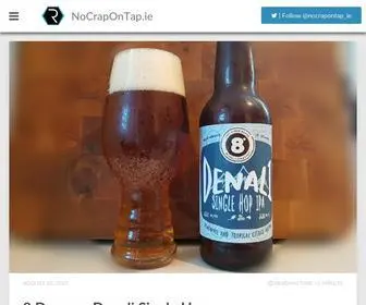 Nocrapontap.ie(Beer Reviews) Screenshot