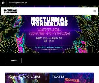 Nocturnalwonderland.com(Nocturnal Wonderland) Screenshot